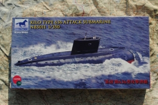 Bronco NB5011 KILO TYPE 636 ATTACK SUBMARINE